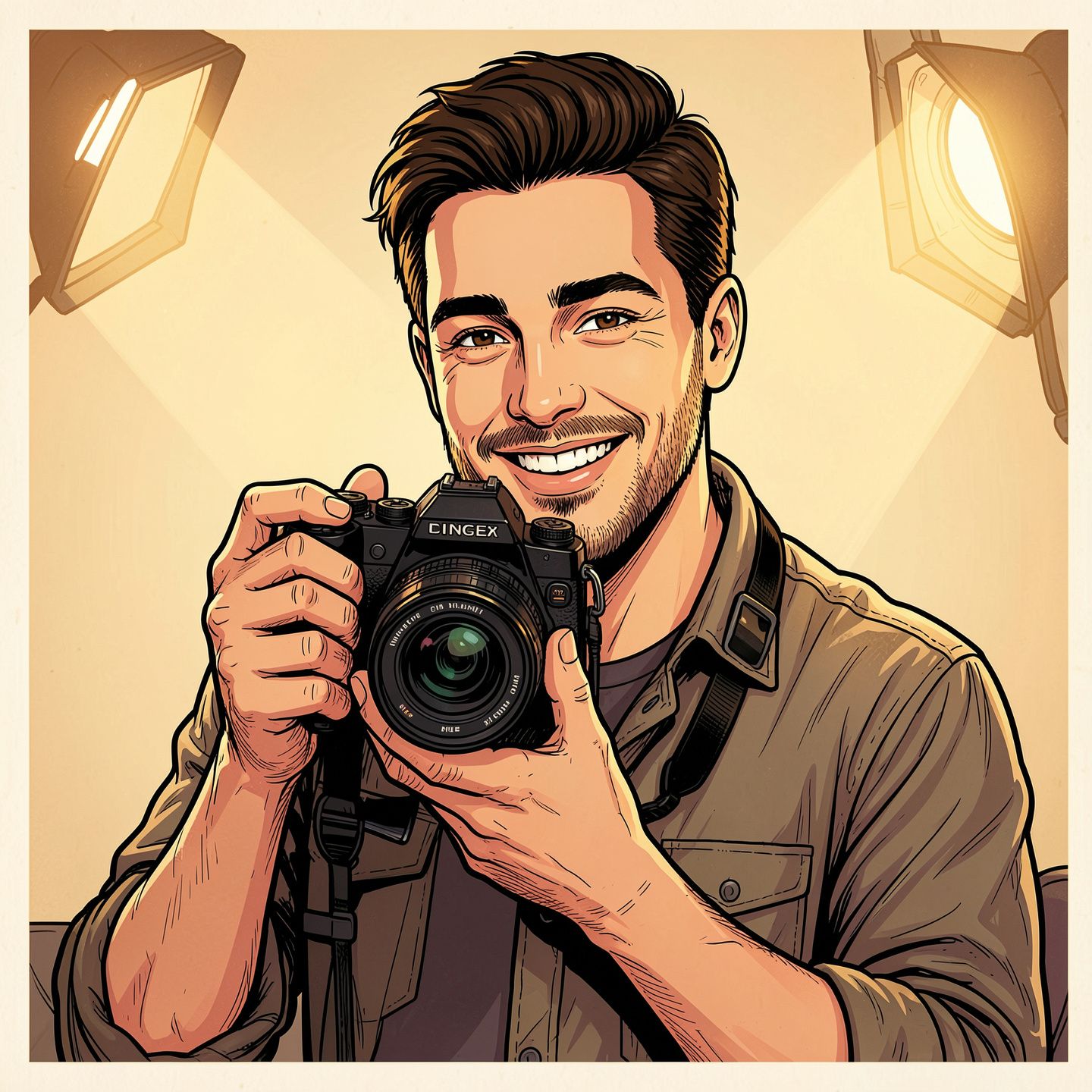 Фотограф за работой